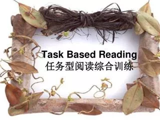 Task Based Reading ?????????