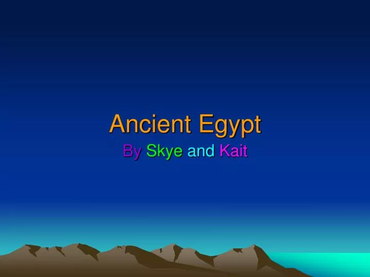 a n c i e ancient egypt t egypt