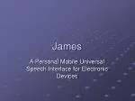 James - slide 1