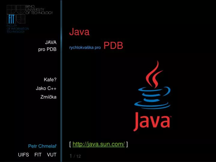 java rychlokva ka pro pdb