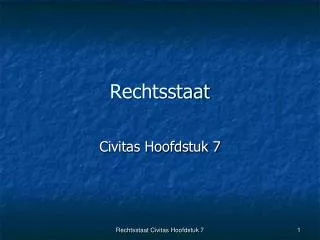rechtsstaat