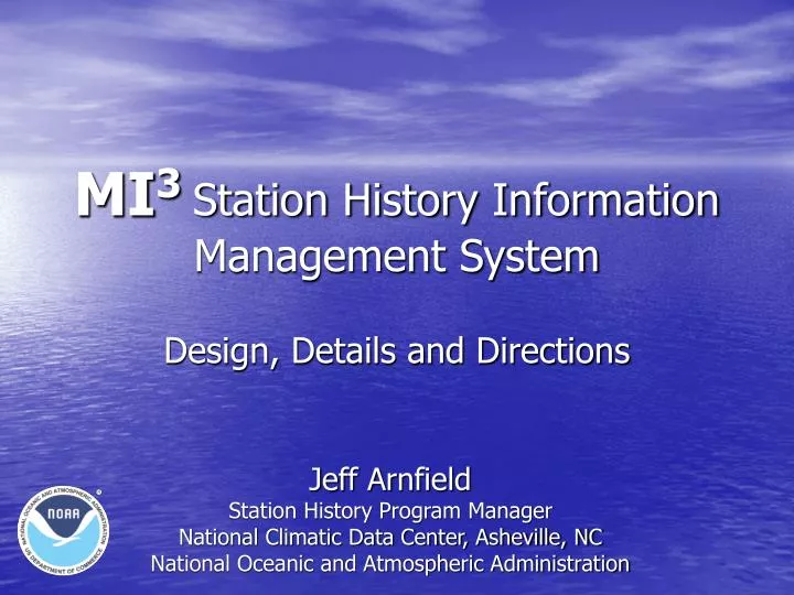 mi 3 station history information management system
