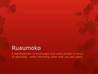 ruaumoko