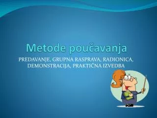 metode pou avanja