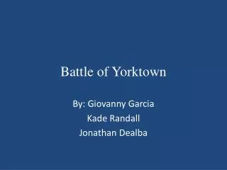 Battle of Yorktown