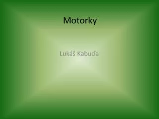 motorky
