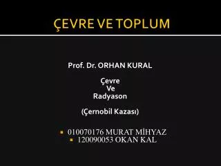 evre ve toplum
