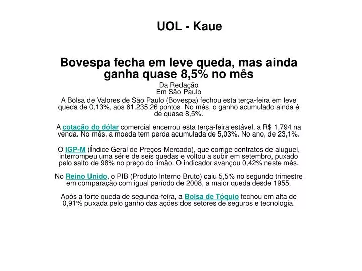 uol kaue