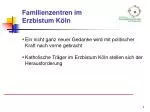 Familienzentren im Erzbistum Köln - slide 1