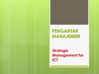 PPT - MATERI PENGANTAR MANAJEMEN PowerPoint Presentation, Free Download ...