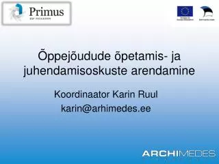 ppej udude petamis ja juhendamisoskuste arendamine