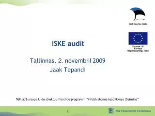 tallinnas 2 novembril 2009 jaak tepandi