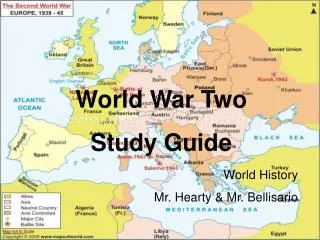 World War Two Study Guide