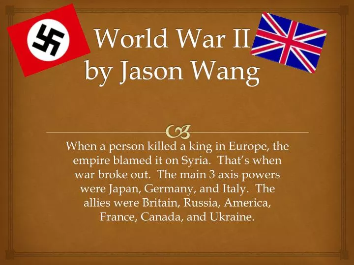 world war ii by jason wang