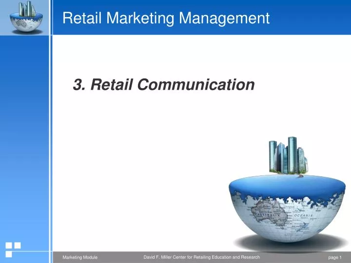 retail marketing management