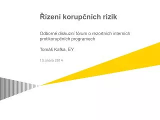 zen korup n ch rizik