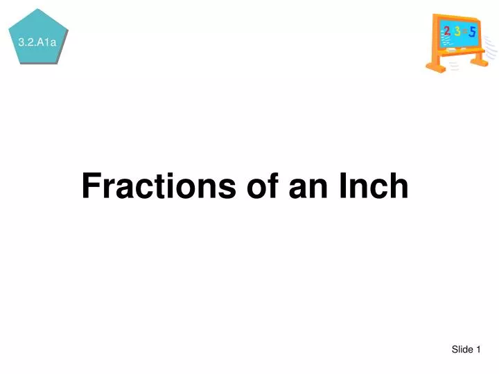 fractions of an inch