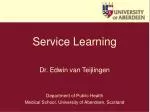 Service Learning