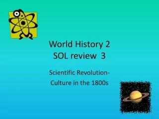 World History 2 SOL review	3