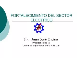 fortalecimiento del sector electrico