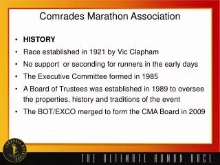 Comrades Marathon Association