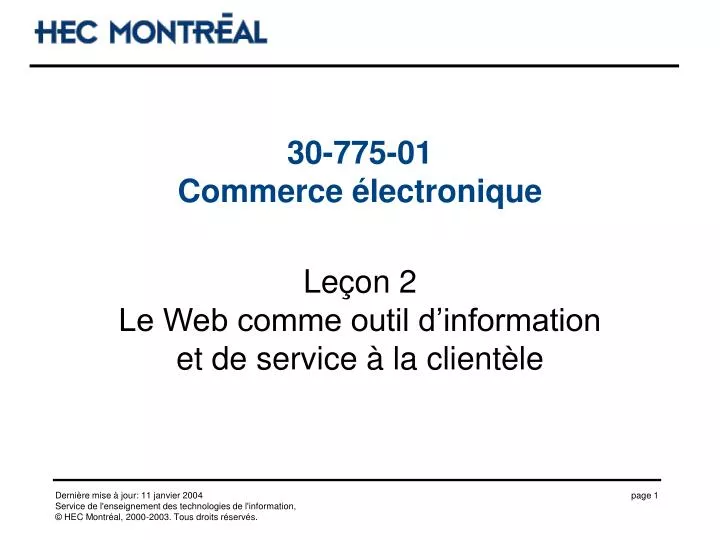 30 775 01 commerce lectronique