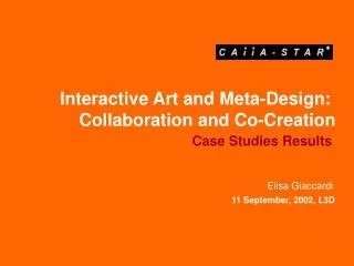 Interactive Art and Meta-Design: Collaboration and Co-Creation