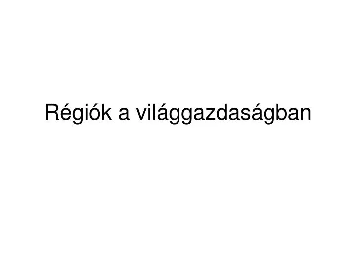 r gi k a vil ggazdas gban