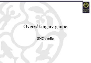 overv king av gaupe