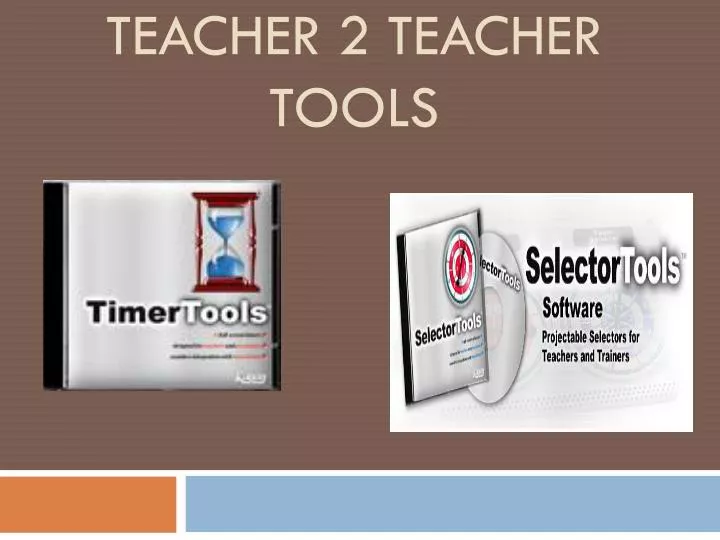 teacher 2 teacher tools