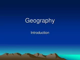 Geography