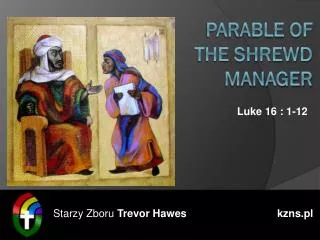 Parable of the Shrewd Manager