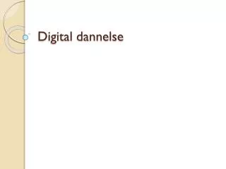 digital dannelse