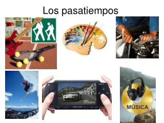 los pasatiempos