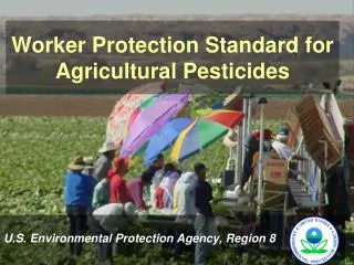 Worker Protection Standard for Agricultural Pesticides