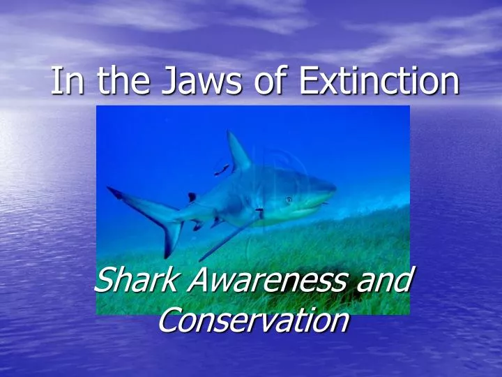 in the jaws of extinction
