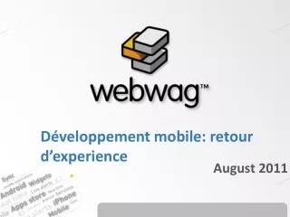 d veloppement mobile retour d experience