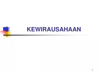 kewirausahaan