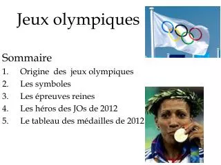 jeux olympiques