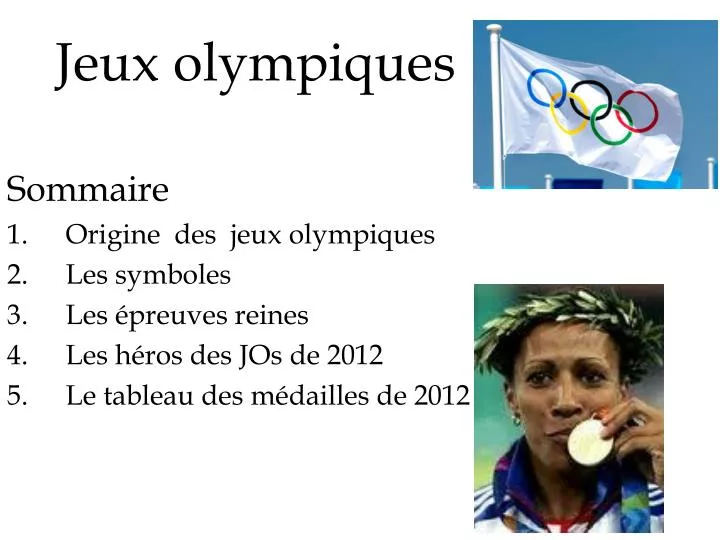 jeux olympiques