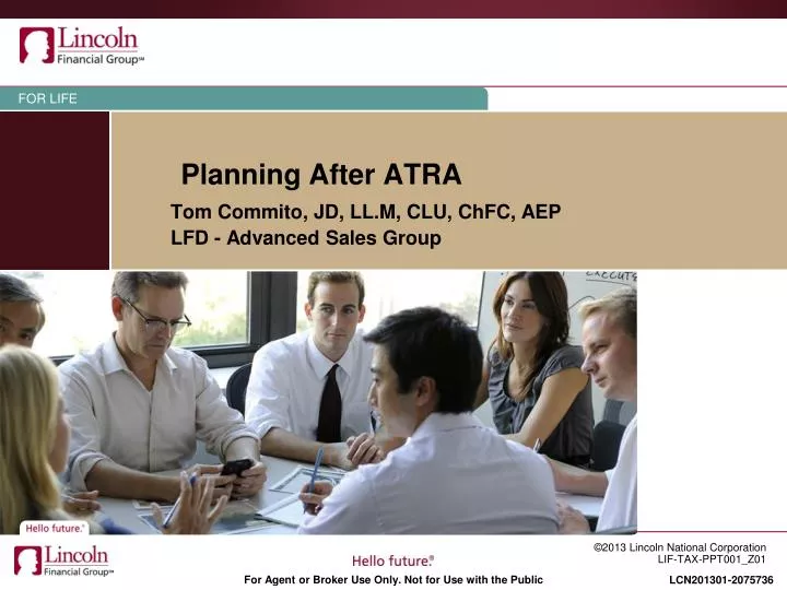 planning after atra