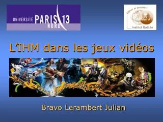 l ihm dans les jeux vid os