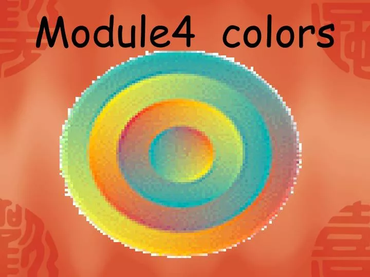module4 colors
