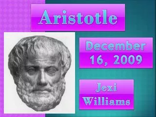 Aristotle