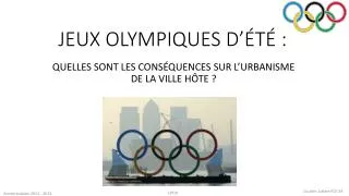 jeux olympiques d t