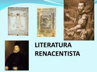 literatura renacentista