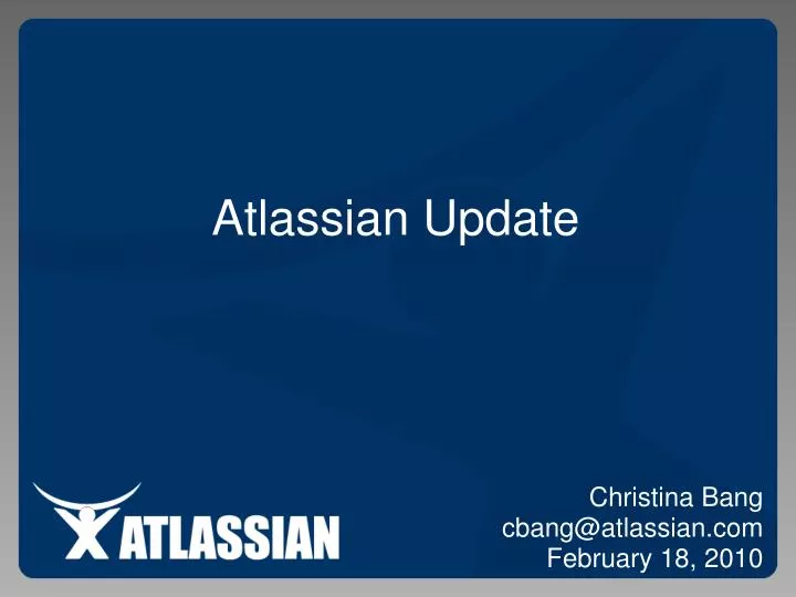 atlassian update