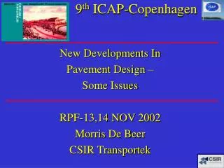 9 th ICAP-Copenhagen