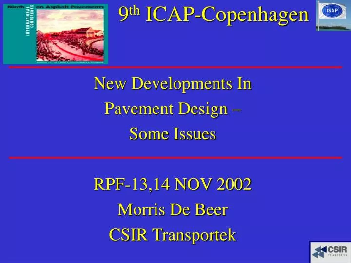 9 th icap copenhagen