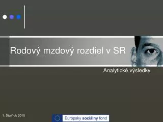 rodov mzdov rozdiel v sr
